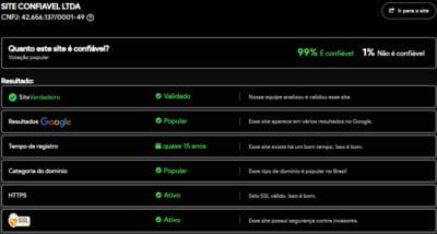 Site verificado e verdadeiro:777tigerapp.com.br